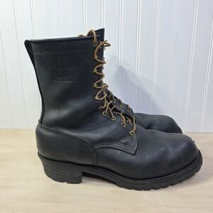 Viberg Leather 11" Work Logger‎ Wildland Fire Military Vibram Boots Size 15